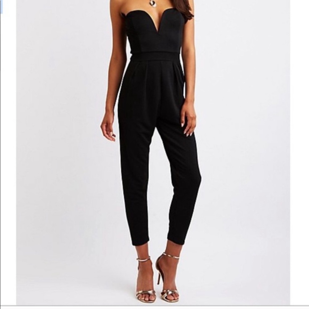 Black jumpsuit size L worn once